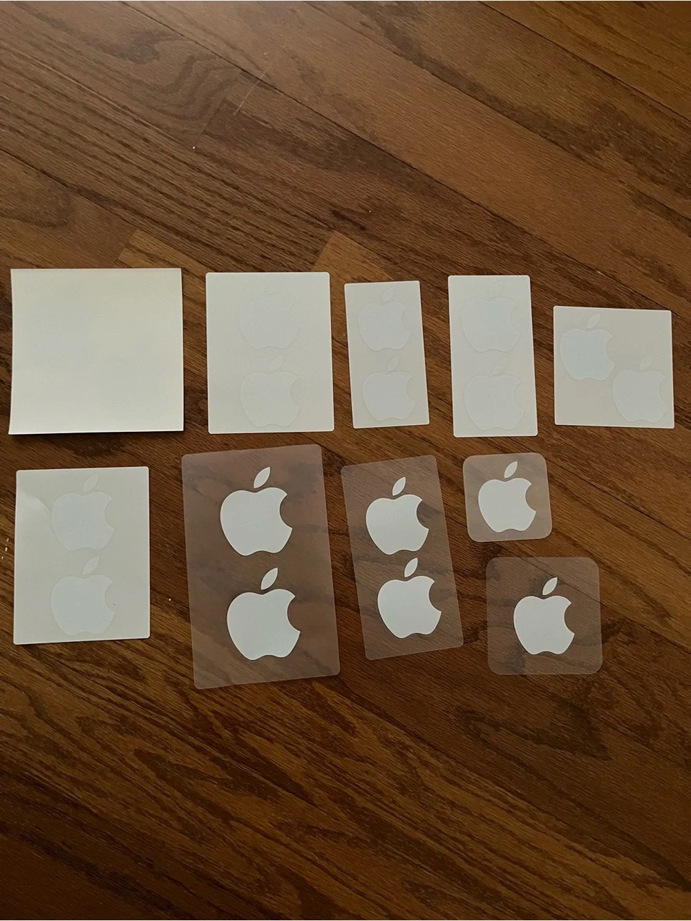 Apple Logo Stickers - Multiple Sizes